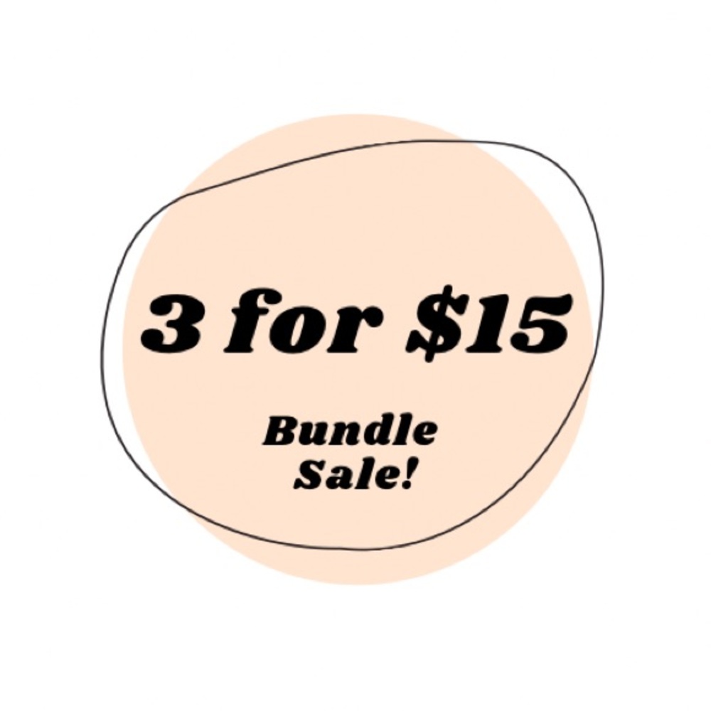 💌 3 FOR $15 SALE